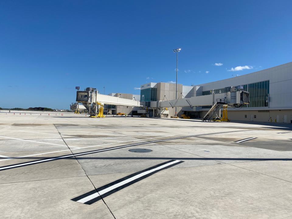 Channel 9 got a sneak peek at Orlando International Airport's new South Terminal C project on Monday.