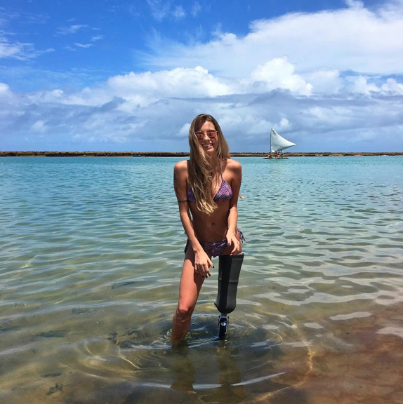 Amputee model Paola Antonini posts bikini photos to show off her