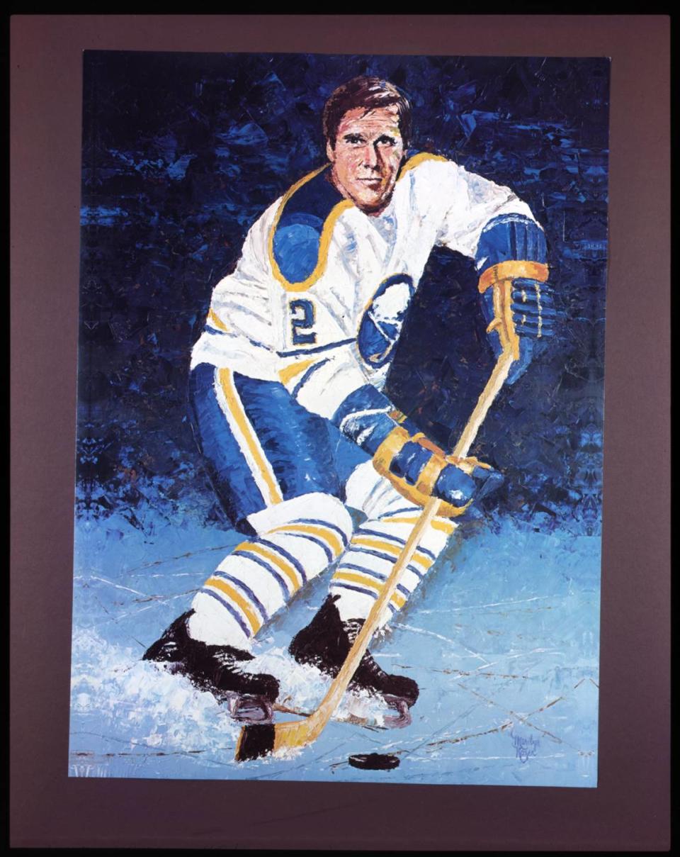 Tim Horton played 24 seasons for the Toronto Maple Leafs in the National Hockey League, from 1949 to 1974. He co-founded his namesake coffee shops in Canada and died at age 44 in a single-car crash in 1974.