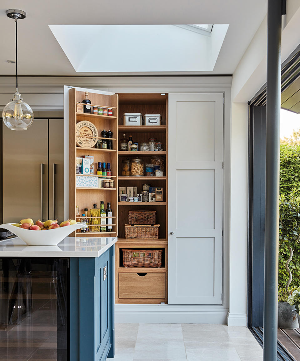 Consider the placement of your pantry