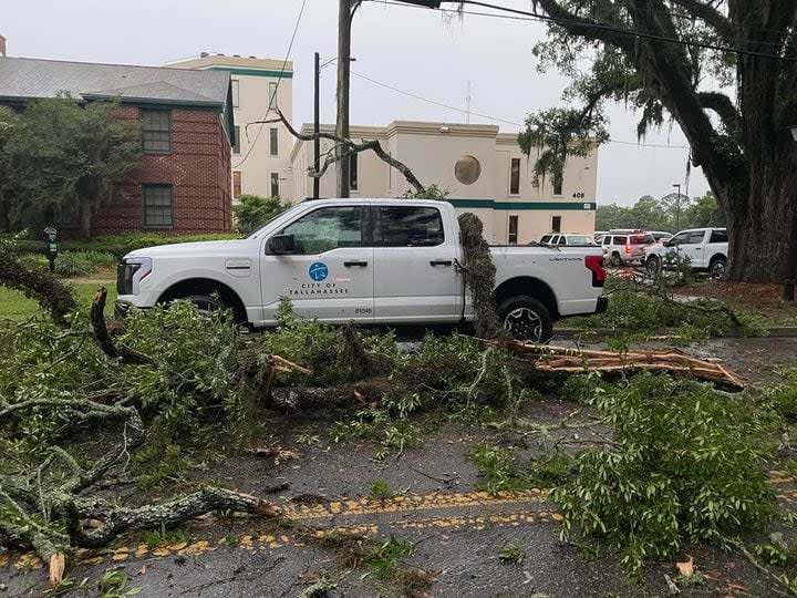 With possible tornadic activity in Tallahassee, early assessments of the electric grid show severe damage to transmission lines, impacting 11 substations. Restoration will possibly take through the weekend. Crews from eight utilities are on their way to assist from Central Florida, Louisiana, Alabama and Jacksonville. Over 66,000 customers are without service.