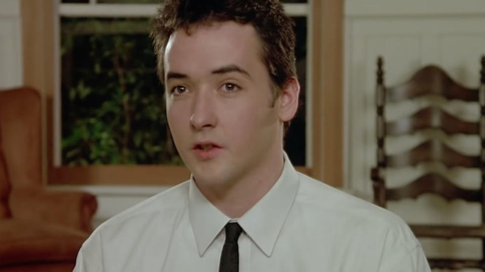 John Cusack as Lloyd Dobler in Say Anything...