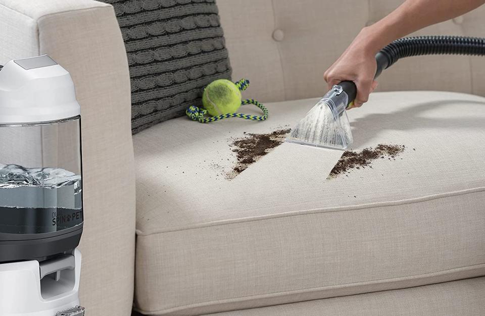 A handy nozzle lets you clean upholstery with ease. (Photo: Amazon)