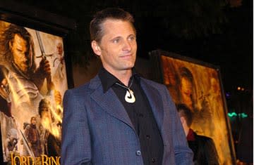 Viggo Mortensen at the LA premiere of New Line's The Lord of the Rings: The Return of The King