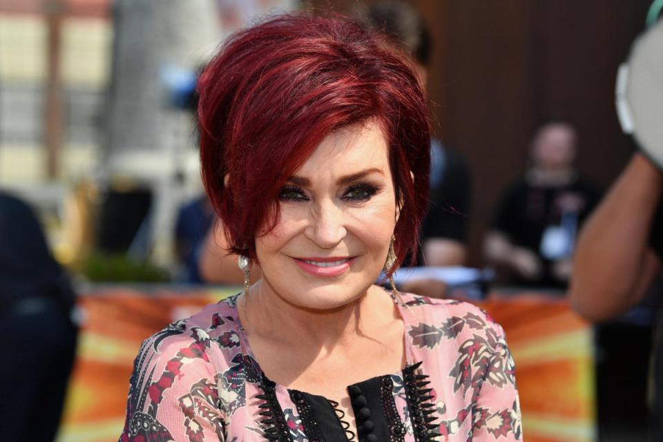 Sharon Osbourne for X Factor in 2017 (Getty Images)