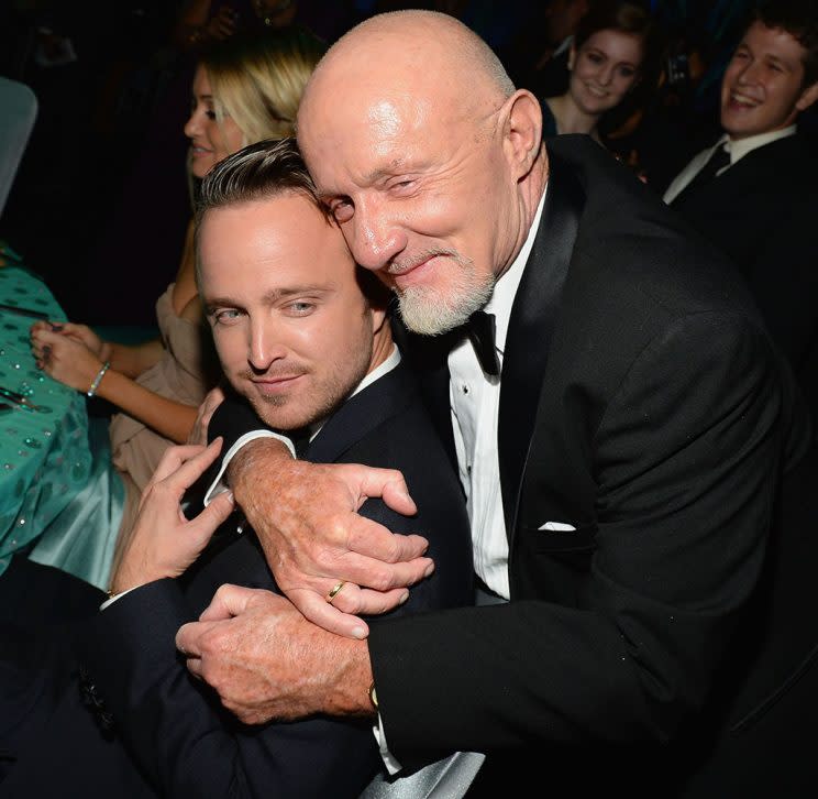 Aaron Paul Recalls How ‘breaking Bad Co Star Jonathan Banks Helped Him Court His Future Wife 2333