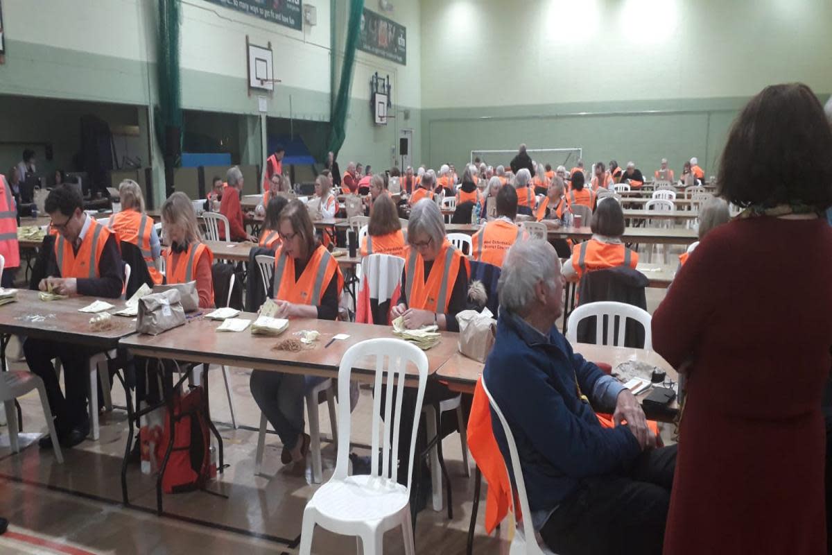 Tellers at Windrush Leisure Centre in Witney <i>(Image: NQ staff)</i>