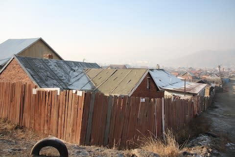 The ger district of Ulaanbaatar  - Credit: Meghan Davidson Ladly