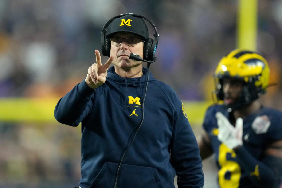 Michigan's J.J. McCarthy Wears 'Free Harbaugh' Shirt amid HC's 3-Game  Suspension, News, Scores, Highlights, Stats, and Rumors