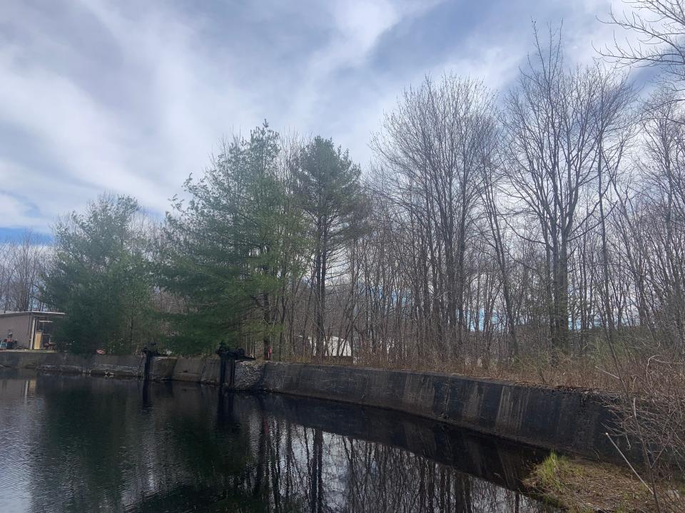 The Whitney Pond Dam is across from Route 101 on Central Street in Ashburnham. The removal of the dam is planned to start in the summer of 2025.