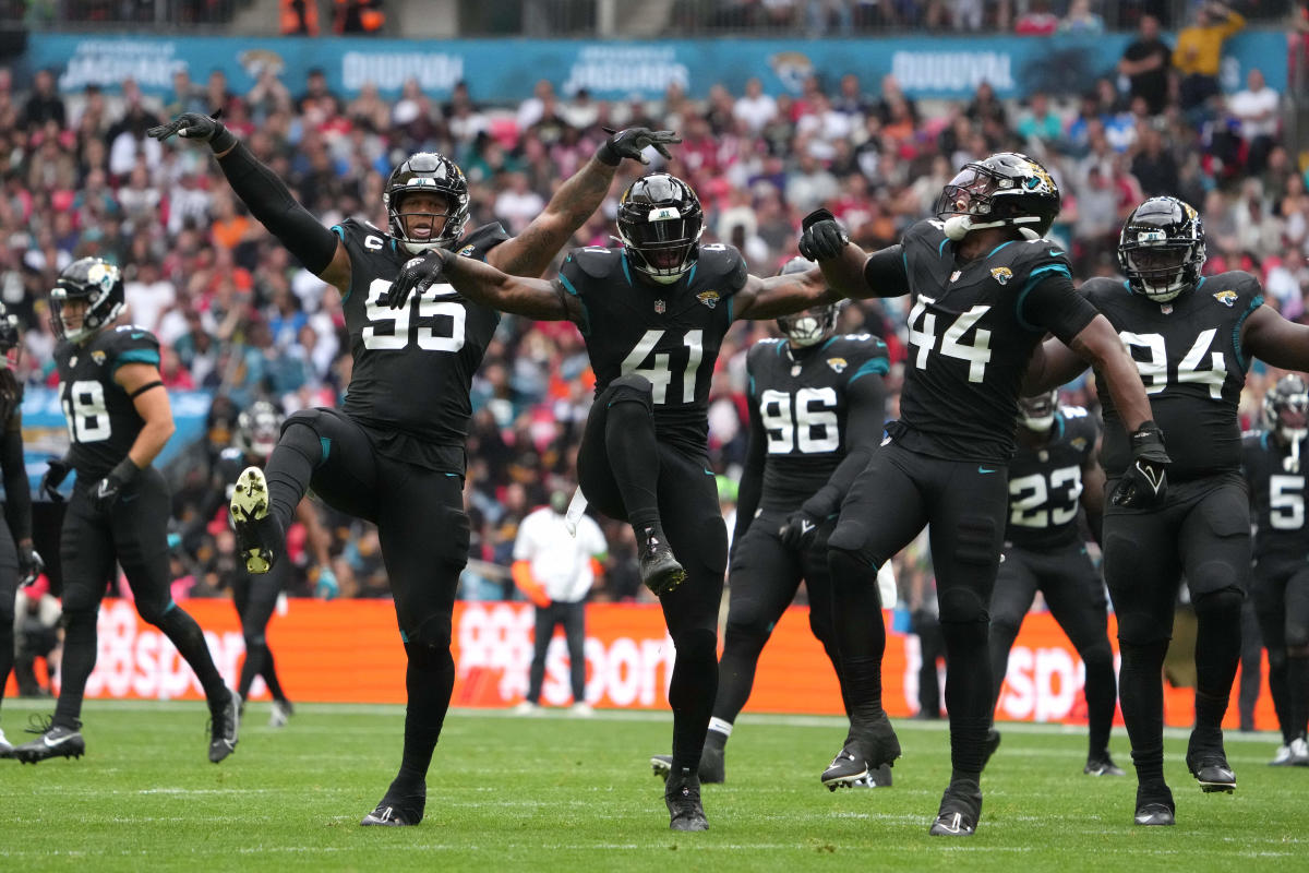 Falcons get hype for Jaguars game in London