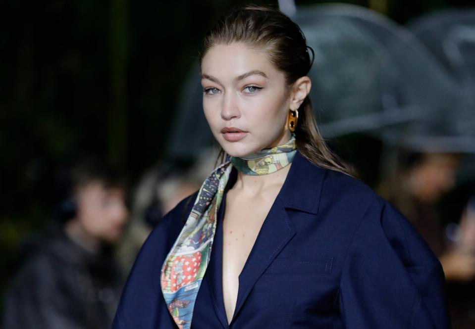 Gigi Hadid gave birth to her first child in September  (AFP via Getty Images)