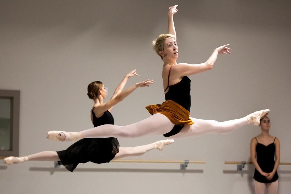 Dancers rehearse at the Tallahassee Ballet on Wednesday, Aug. 17, 2022. 