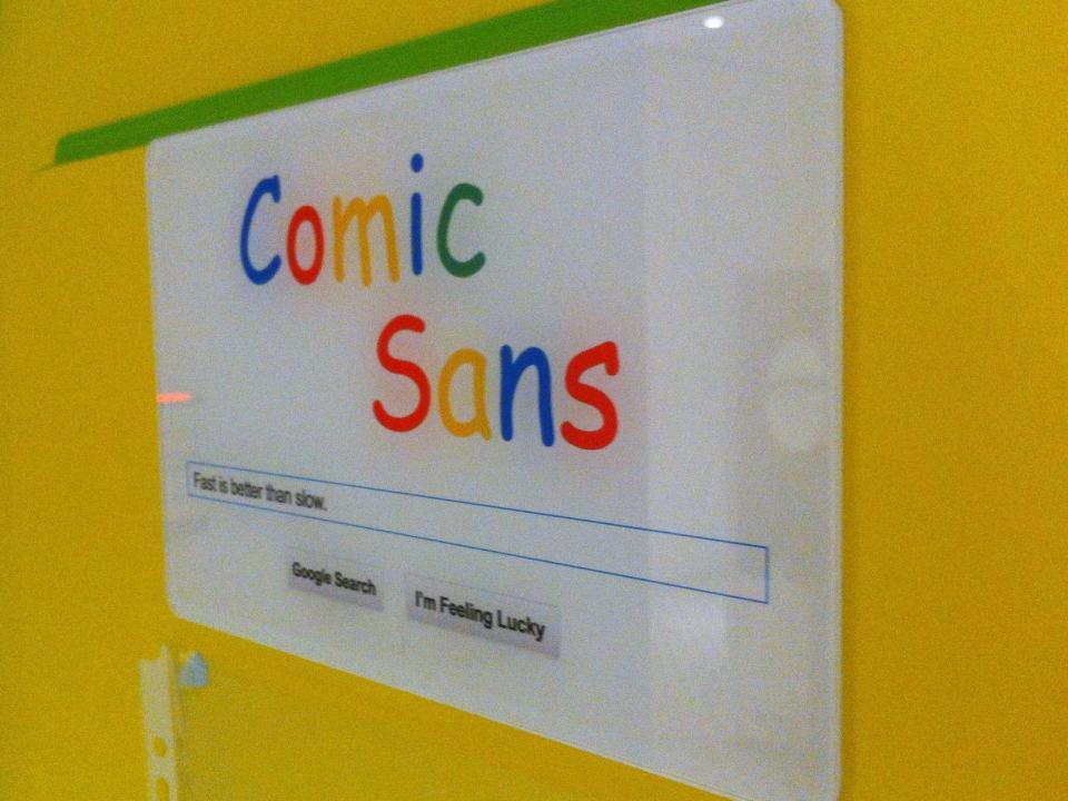 comic sans