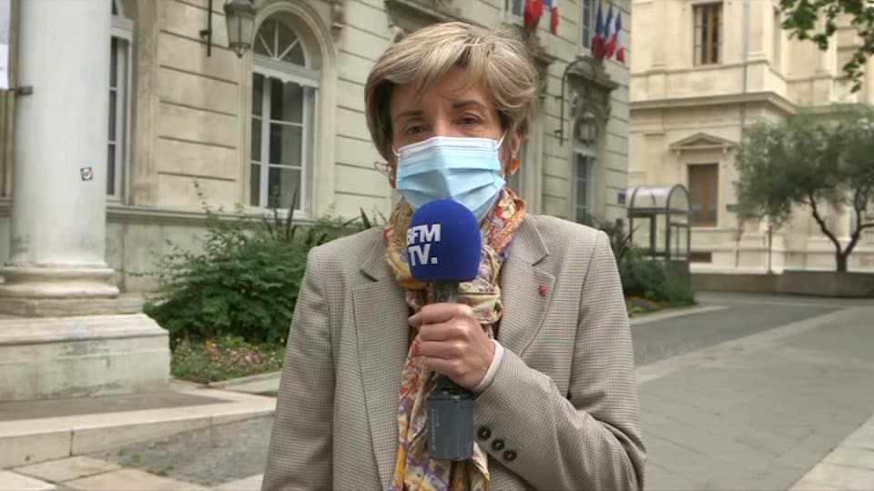 La maire d'Avignon Cécile Helle. - BFMTV