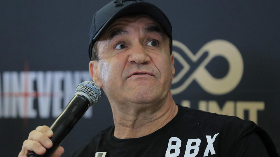 Jeff Fenech, pictured here at Tszyu Boxing Academy on September 26.