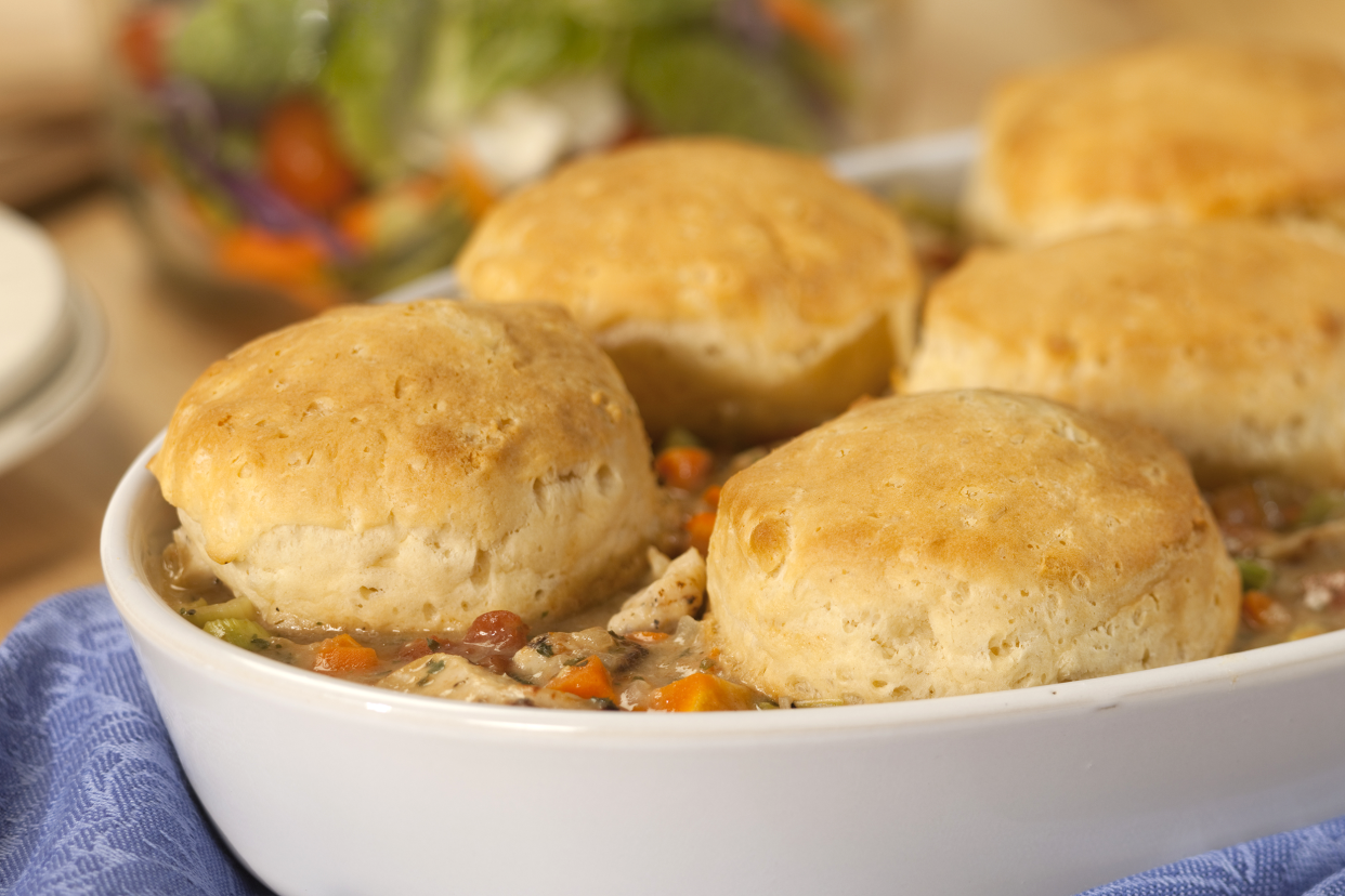 Biscuit Chicken Pot Pie