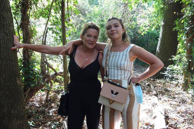 <p>Florence Pugh Instagram </p> Florence Pugh and her mom Deborah Mackin.