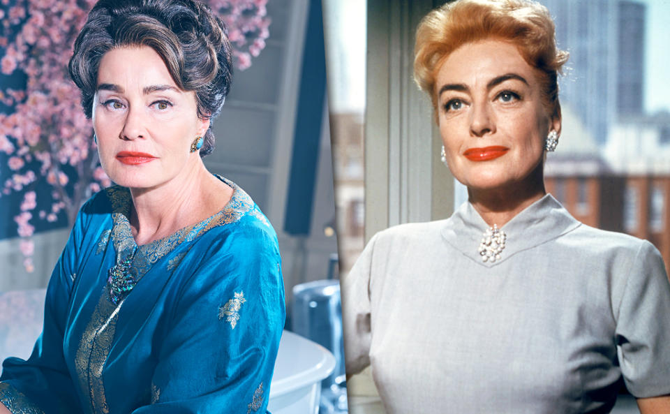 Jessica Lange as Joan Crawford