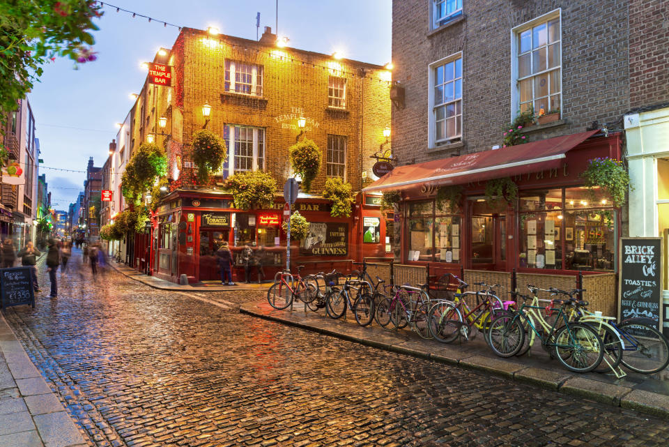 Temple Bar in Dublin, Ireland