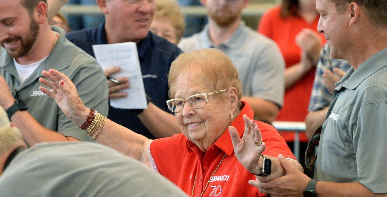 Evelyn Brandt Thomas of Springfield was named a 2024 Lincoln Laureate by the governor's office.