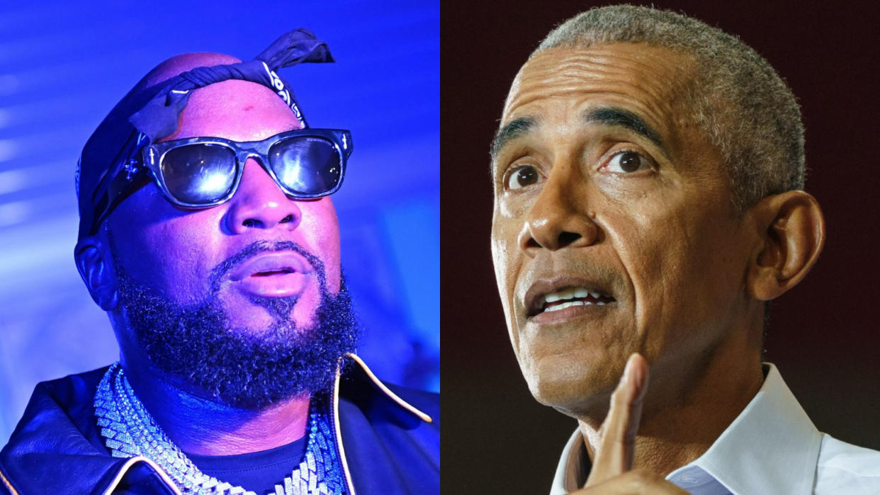 Jeezy and Barack Obama