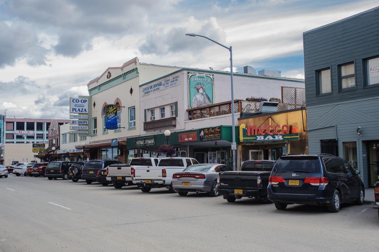 Downtown Fairbanks, Alaksa