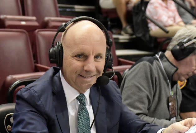 Sports radio commentator Sean McDonough has caught flak over a comment about Giants executive Farhan Zaidi's name. (Photo: Icon Sportswire via Getty Images)