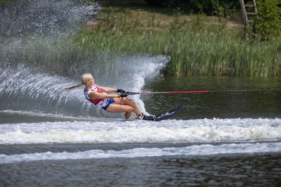 Solie Stenger, born in Chambersburg and currently from Gettysburg, is a premiere young water skier, competing at events all around the world