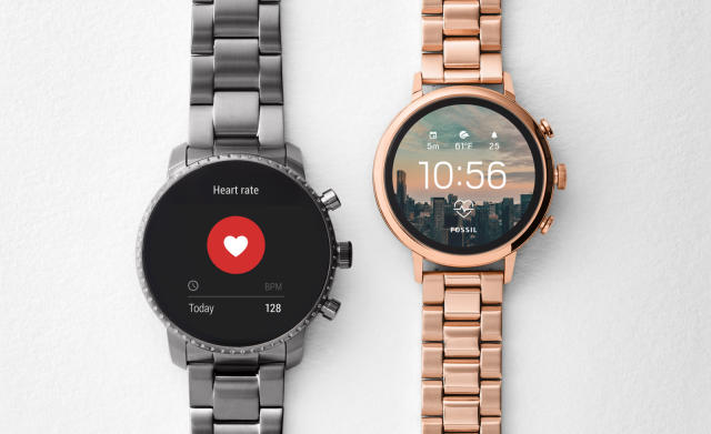 Fossil's new smartwatches get NFC payments and heart rate tracking