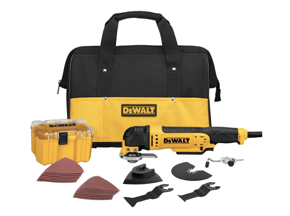 dewalt black and yellow bag DEWALT Oscillating Multi-Tool Kit 