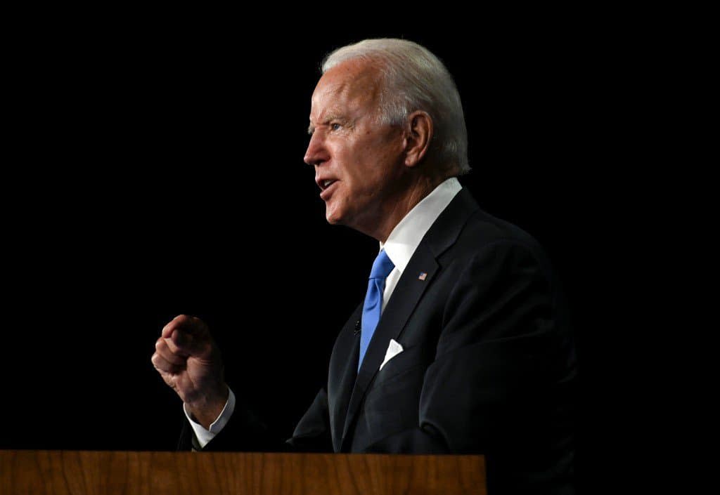 Le candidat démocrate Joe Biden le 20 août 2020. - OLIVIER DOULIERY