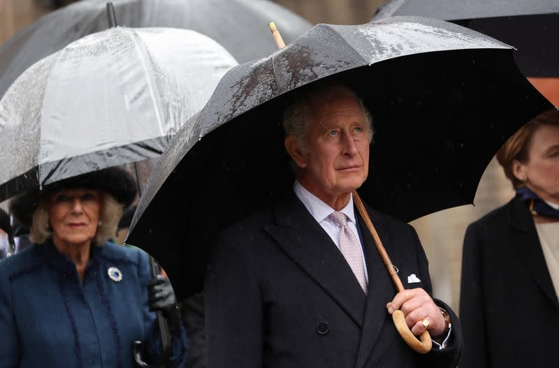 Britain's King Charles visits Germany