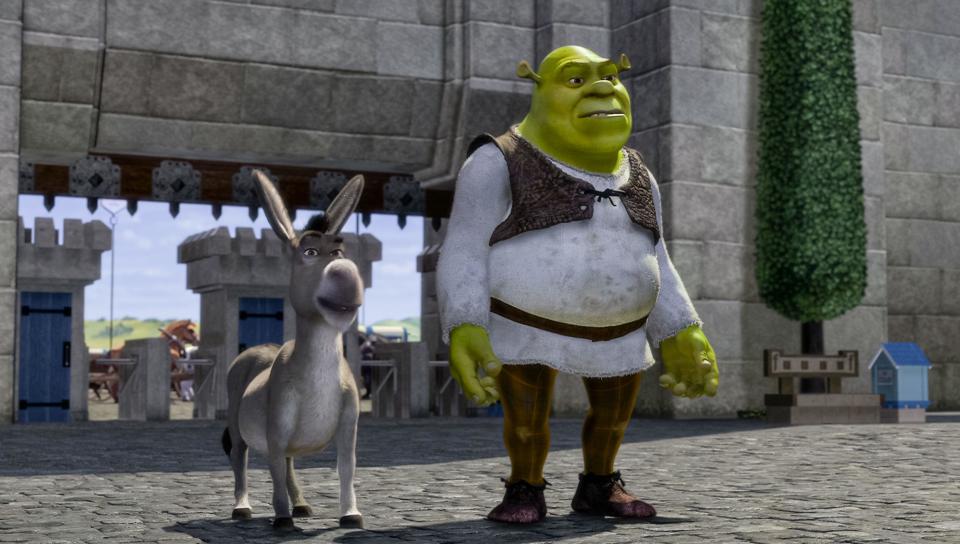 Shrek and Donkey