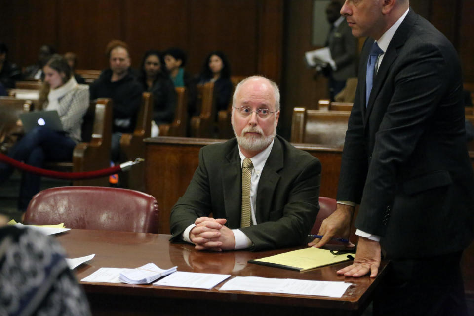 Dr. Robert Hadden appears in Manhattan Supreme Court on Thursday, November 6, 2014. / Credit: Jefferson Siegel/NY Daily News via Getty Images