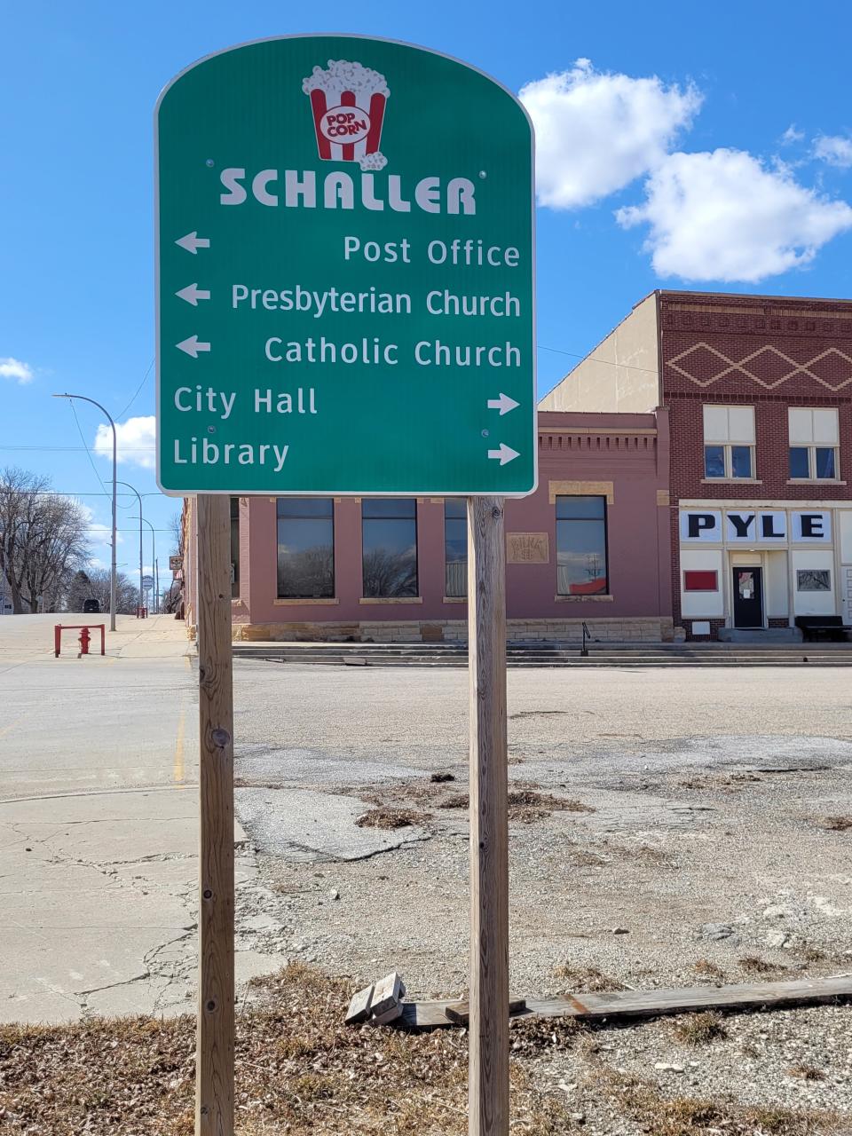 RAGBRAI 2022 Day 2 pass-through town Schaller. April 2, 2022.