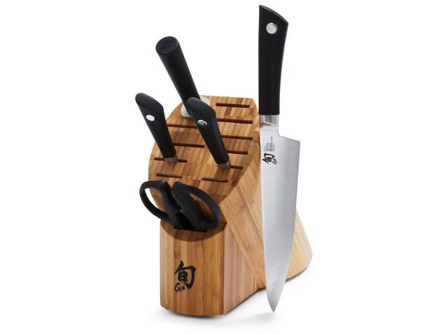 Global 10-Piece Takashi Knife Block Set, Sur La Table