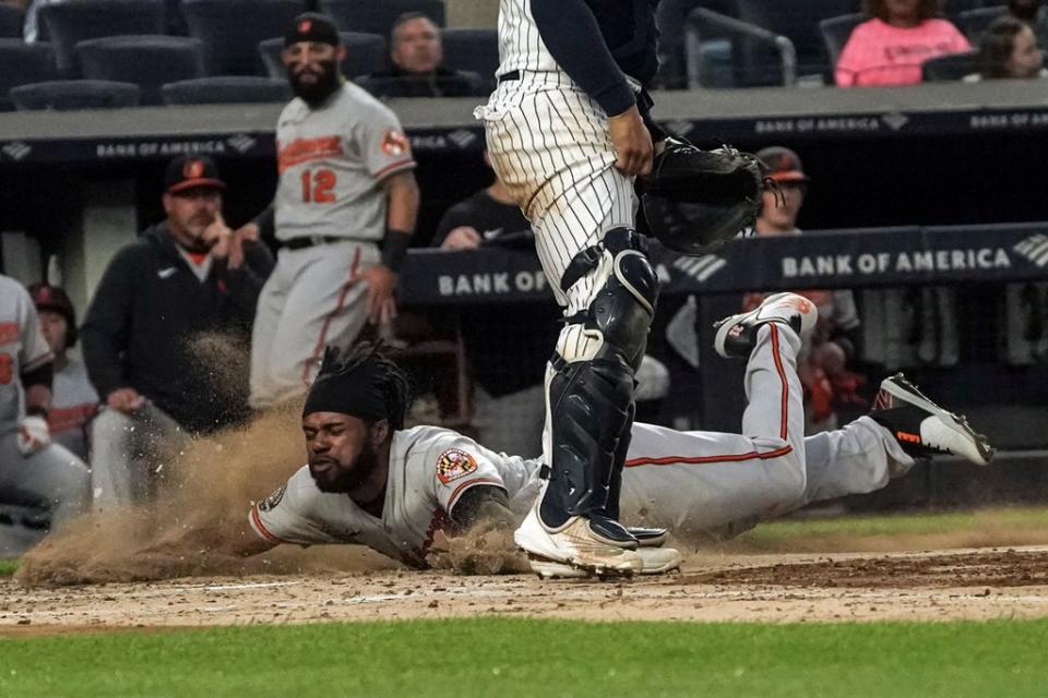 ORIOLES-YANQUIS (AP)