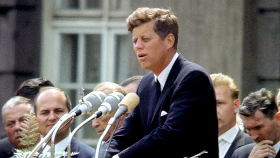 John F. Kennedy en Berl&#xed;n