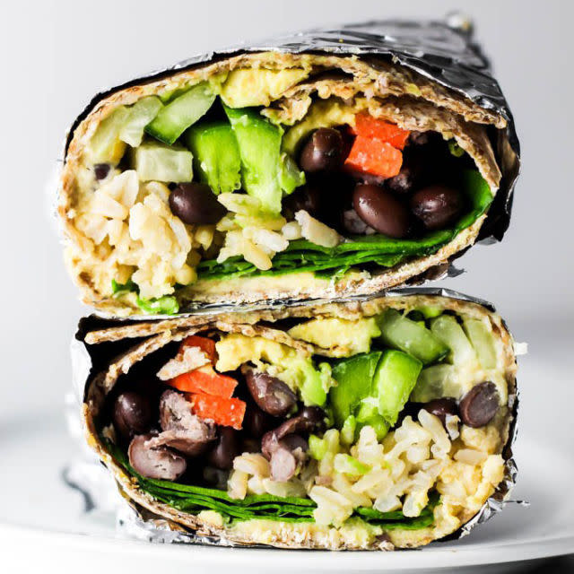 Hummus Vegetable Wrap