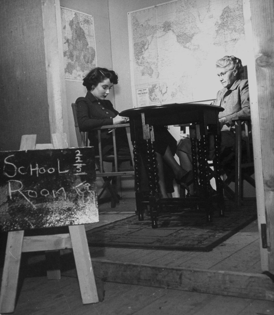 1948: On-set schooling