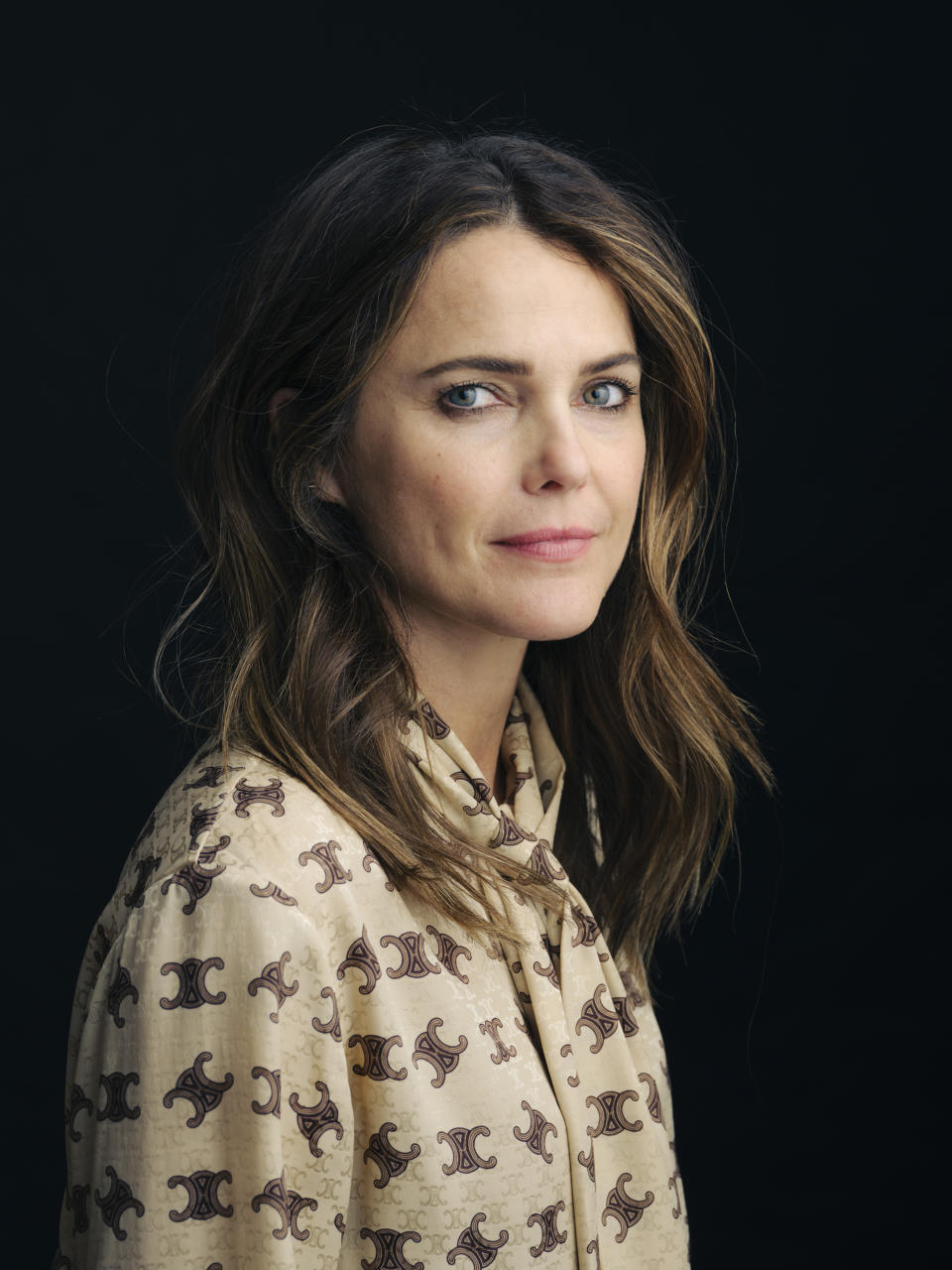 Keri Russell poses for a portrait to promote "The Diplomat" on Friday, April 14, 2023, in New York. (Photo by Drew Gurian/Invision/AP)