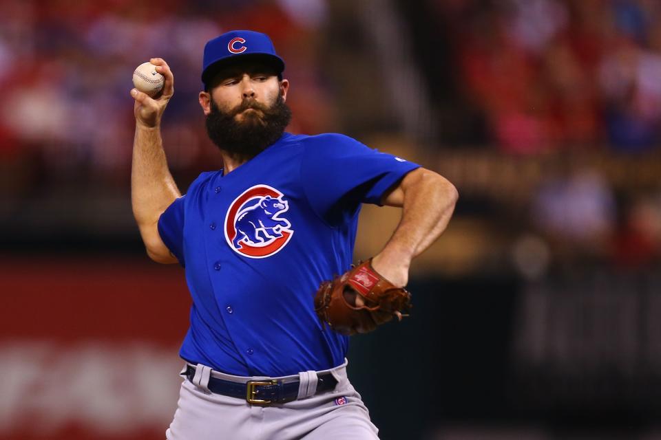 Jake Arrieta has reportedly agreed to terms on a three-year, $75 million deal with the Phillies. (Getty Images)