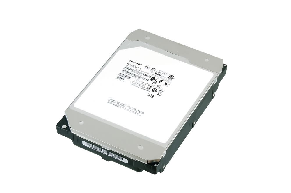 雲端平台新戰力！TOSHIBA 推出14TB SAS硬碟機