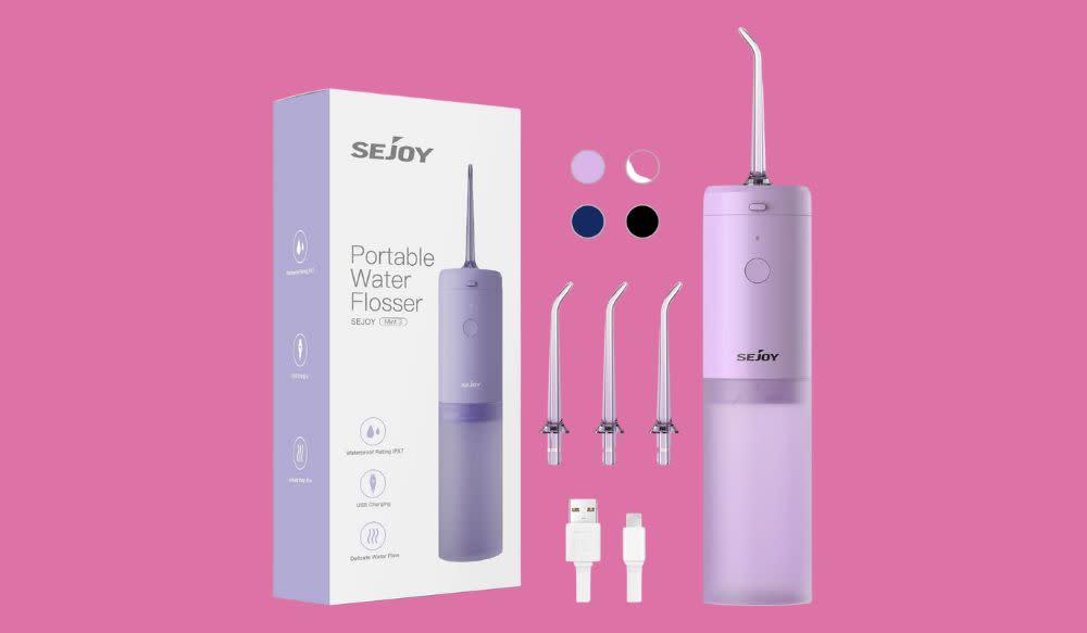 Sejoy portable water flosser toothbrush