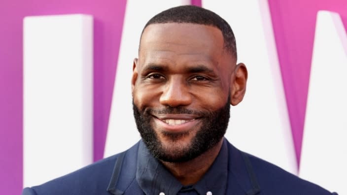 LeBron James attends last July’s premiere of Warner Bros.’ “Space Jam: A New Legacy” at Regal LA Live in Los Angeles. (Photo: Kevin Winter/Getty Images)