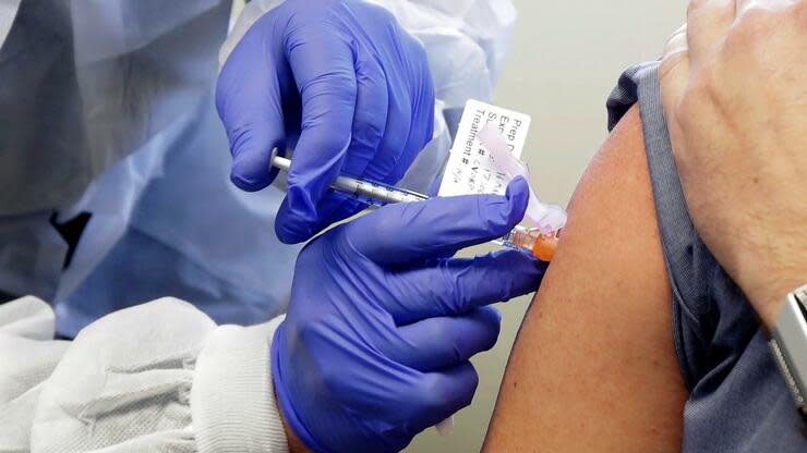 Ein experimenteller Coronavirus-Impfstoff der Firma Moderna weist nach ersten Tests ermutigende Ergebnisse vor. Foto: dpa