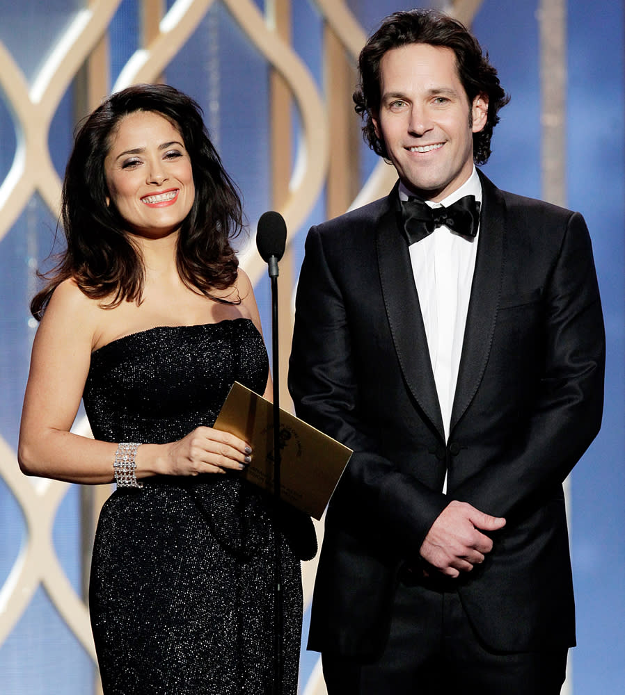 Salma Hayek and Paul Rudd