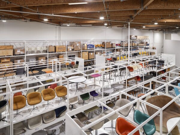 The Eames Institute has transformed a warehouse in Richmond, California, into a gallery to showcase its collection of 40,000 design objects, many of which will be shown publicly for the first time.