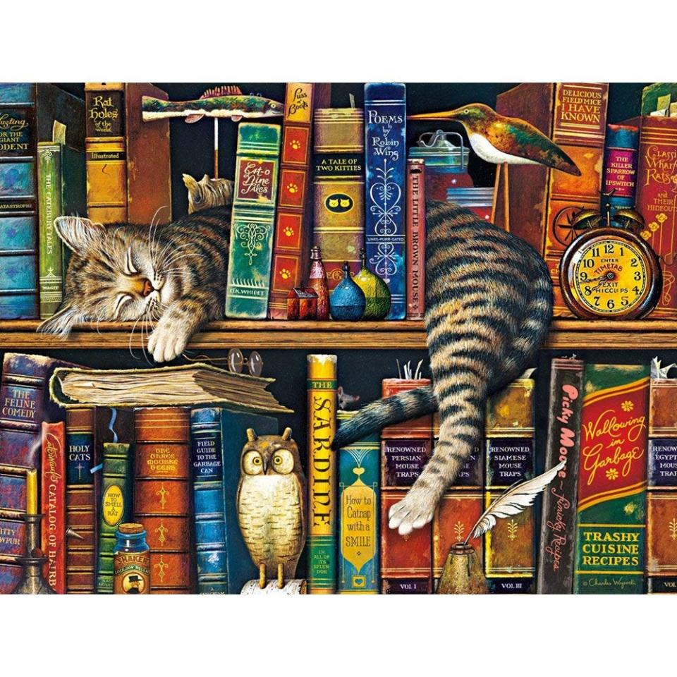 13) 'The Cats of Charles Wyoscki' 750-Piece Jigsaw Puzzle